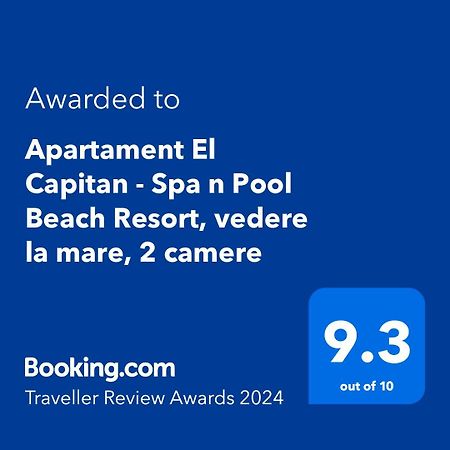 Apartament El Capitan - Spa N Pool Beach Resort, Vedere La Mare, 2 Camere Неводарі Екстер'єр фото